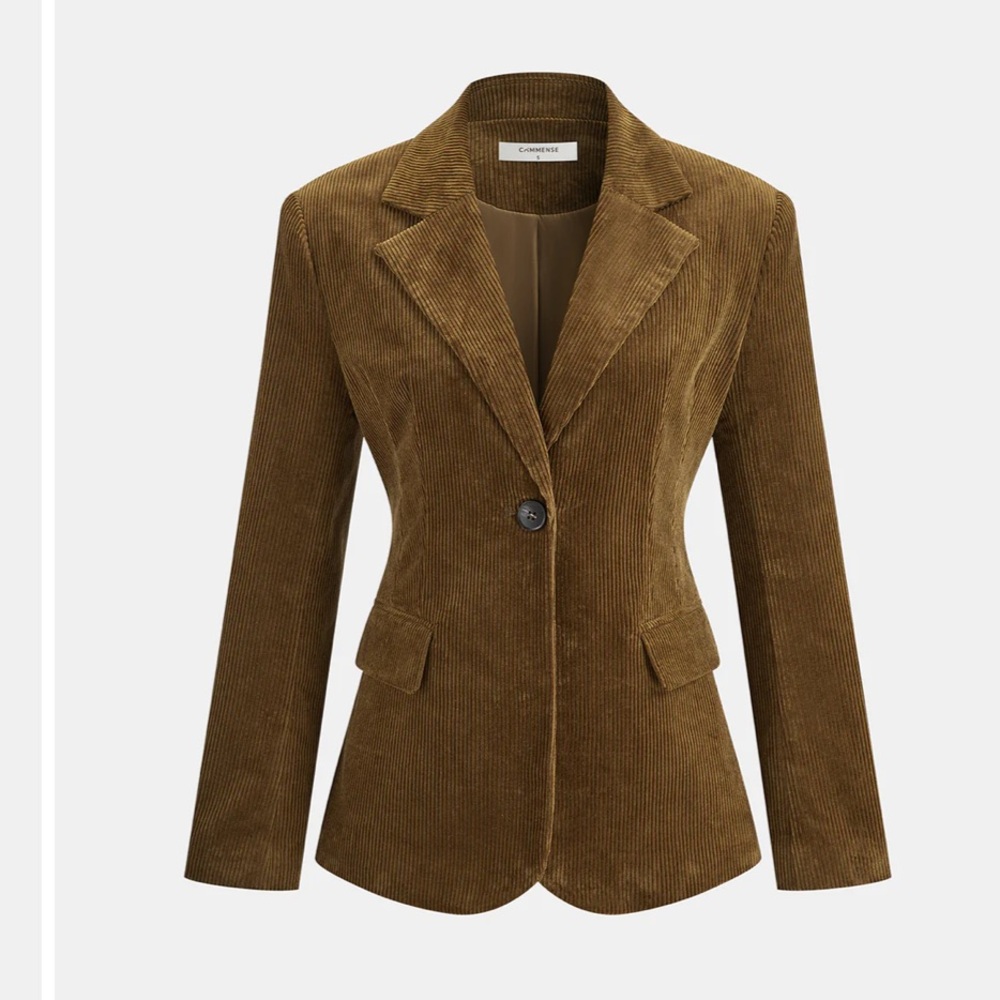 Commense NWT corduroy jacket, size L